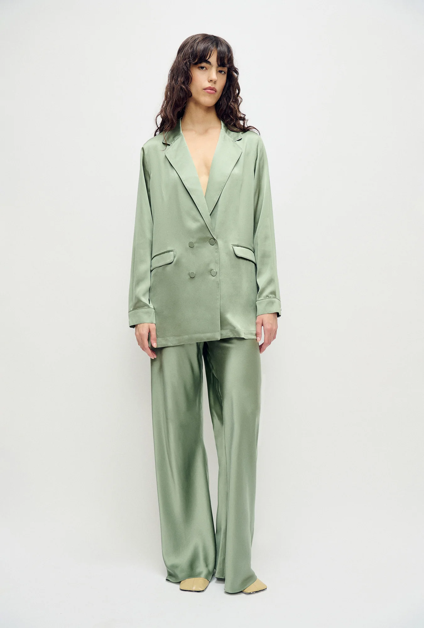 Relaxed Blazer Moonshine - Image 4