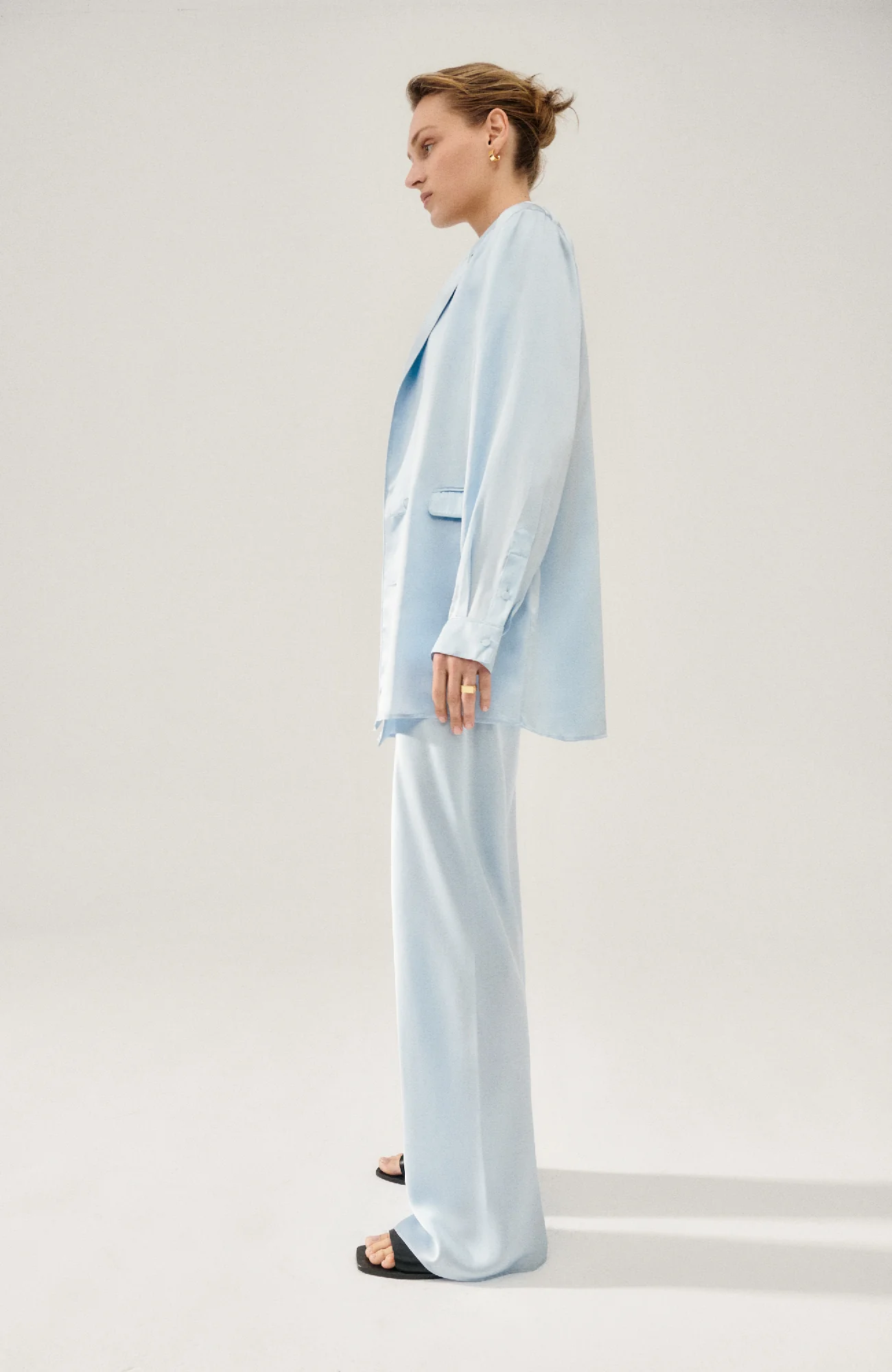 Relaxed Blazer Sky - Image 3