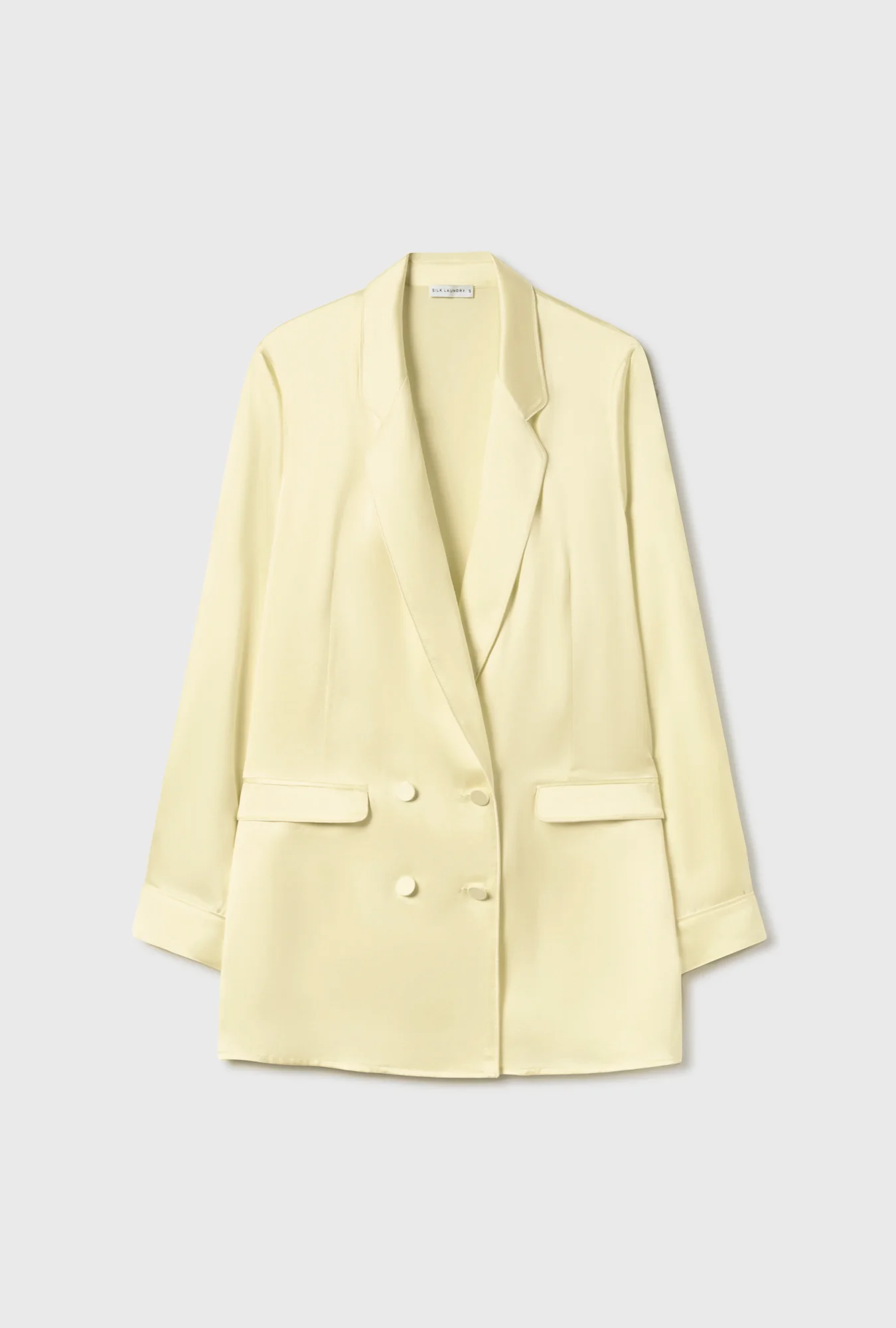 Relaxed Blazer Vanilla Flower