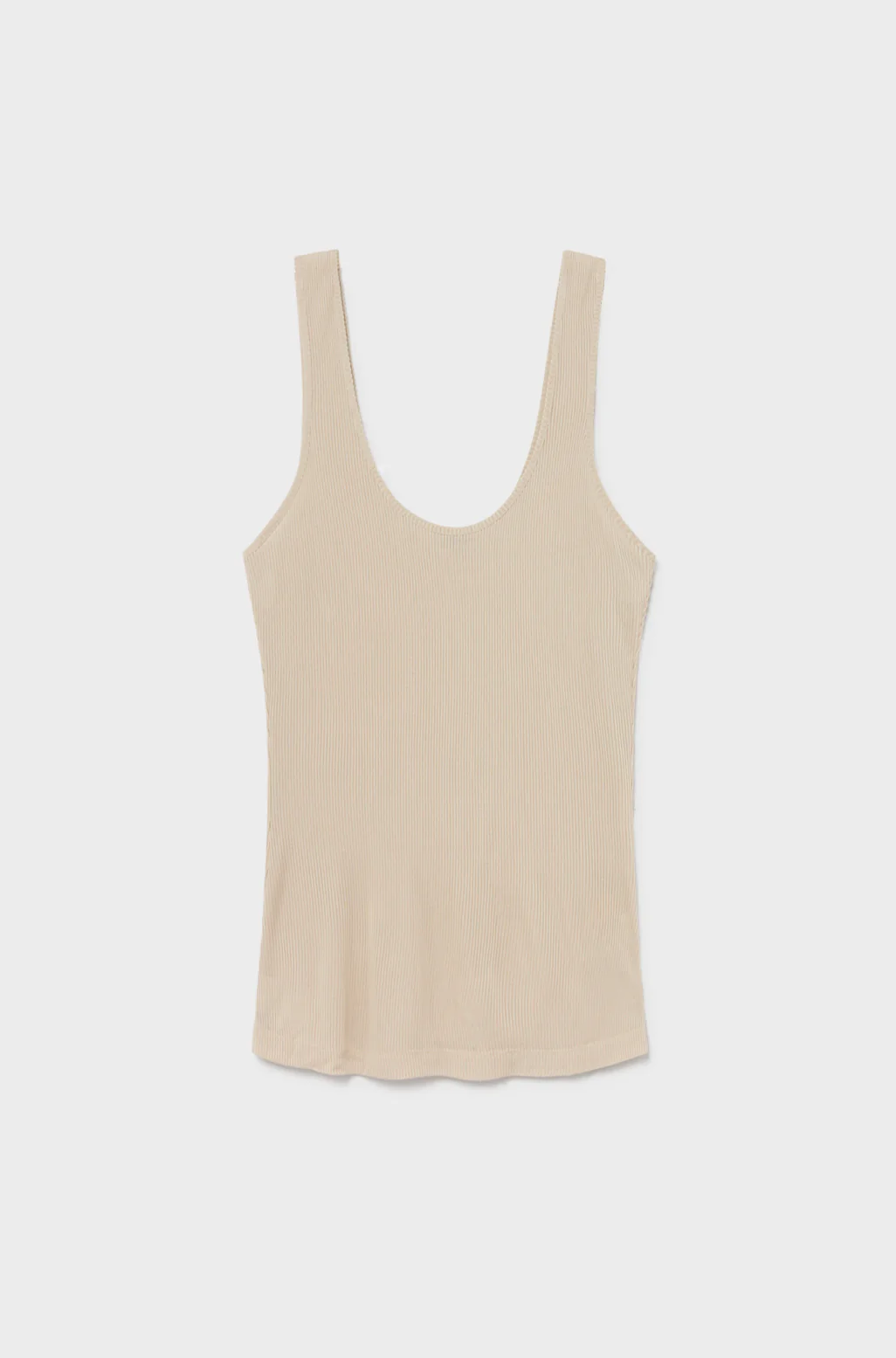 Ribbed Tank Hazelnut