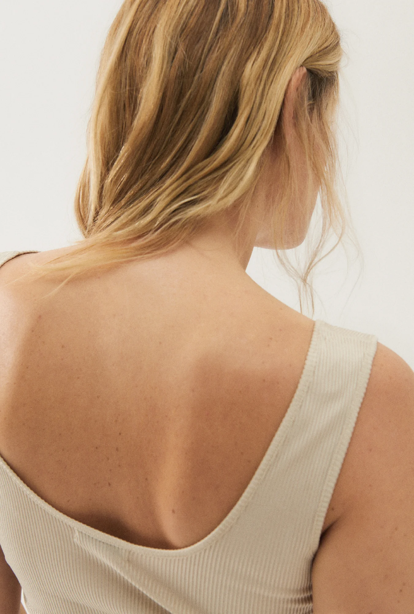 Ribbed Tank Hazelnut - Image 4