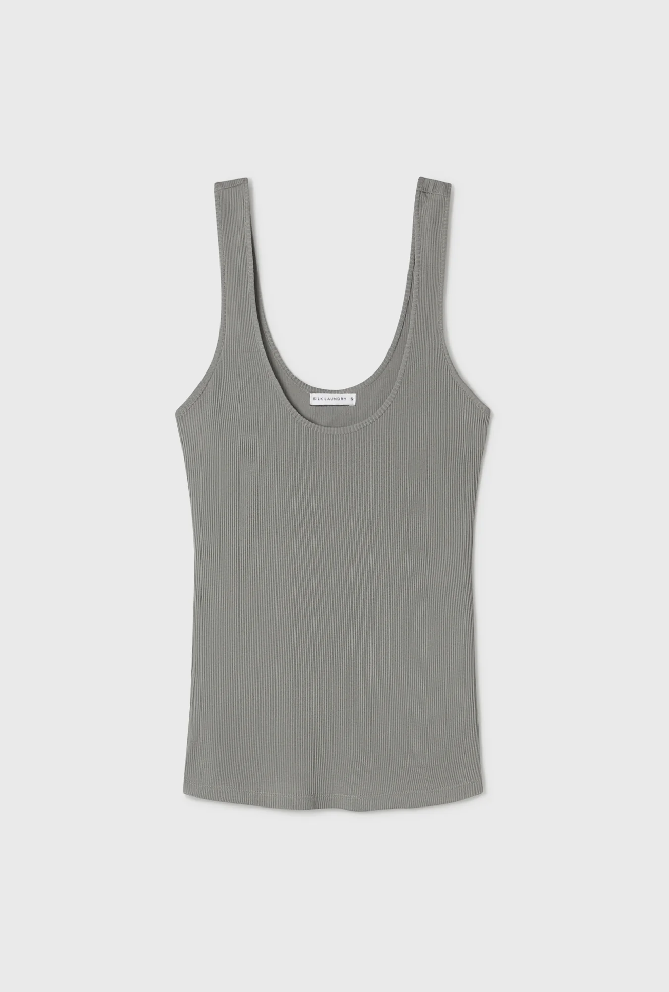 Ribbed Tank Moon