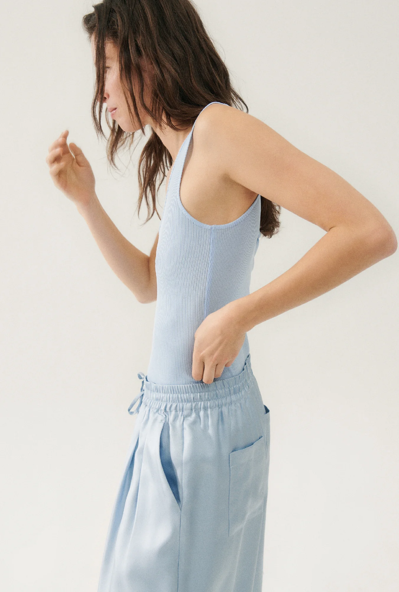 Ribbed Tank Sky - Image 3