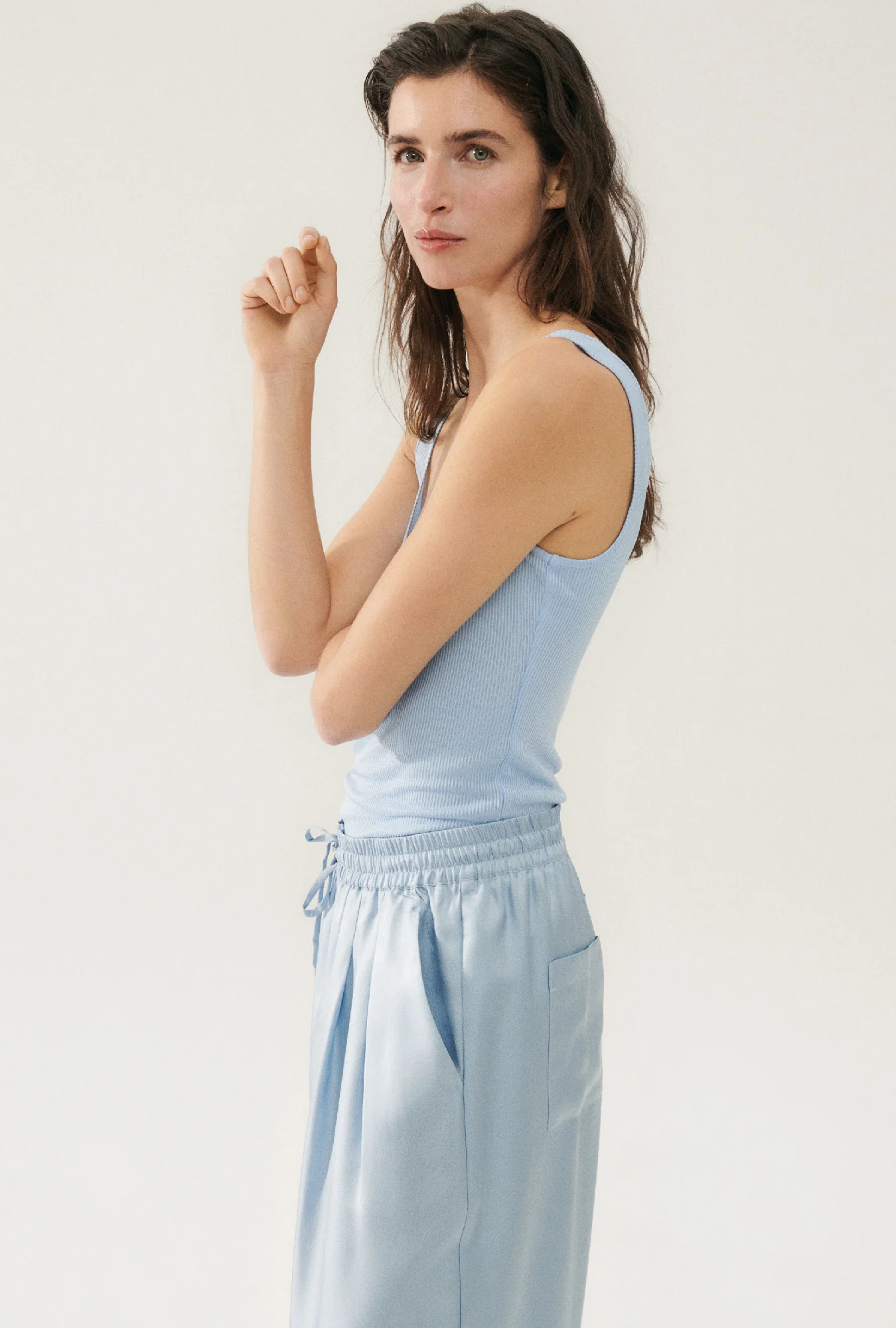 Ribbed Tank Sky - Image 4
