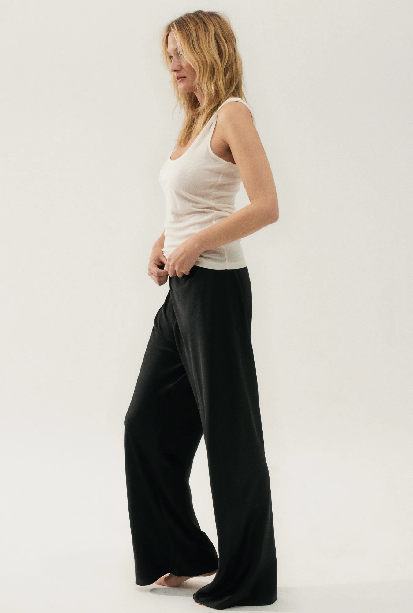 Ribbed Tank White - Image 4