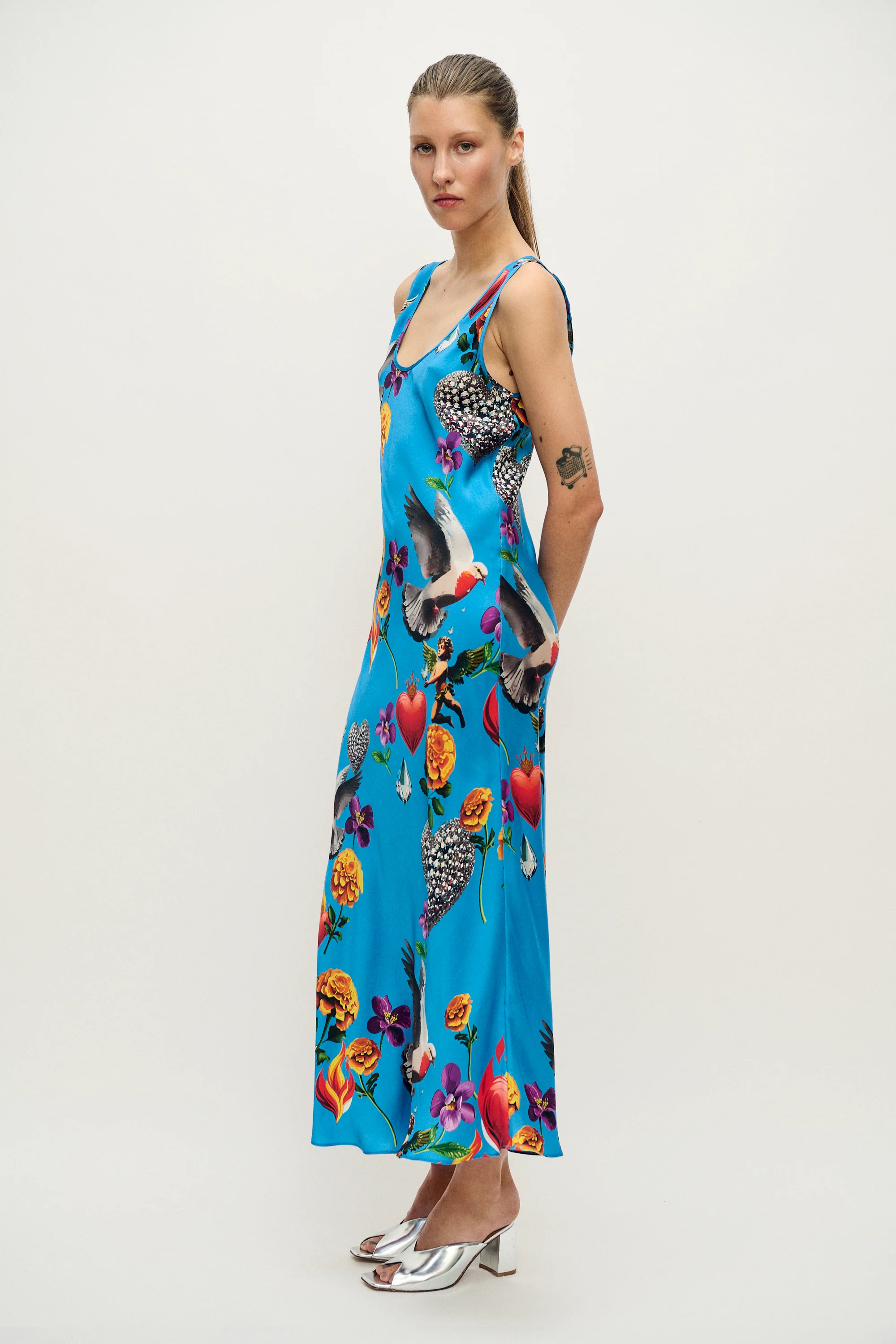 Scoop Neck Dress Dearly Beloved Mirage - Image 3
