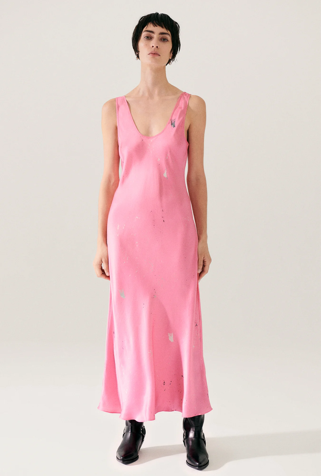 Scoop Neck Dress Hog Wash - Image 2