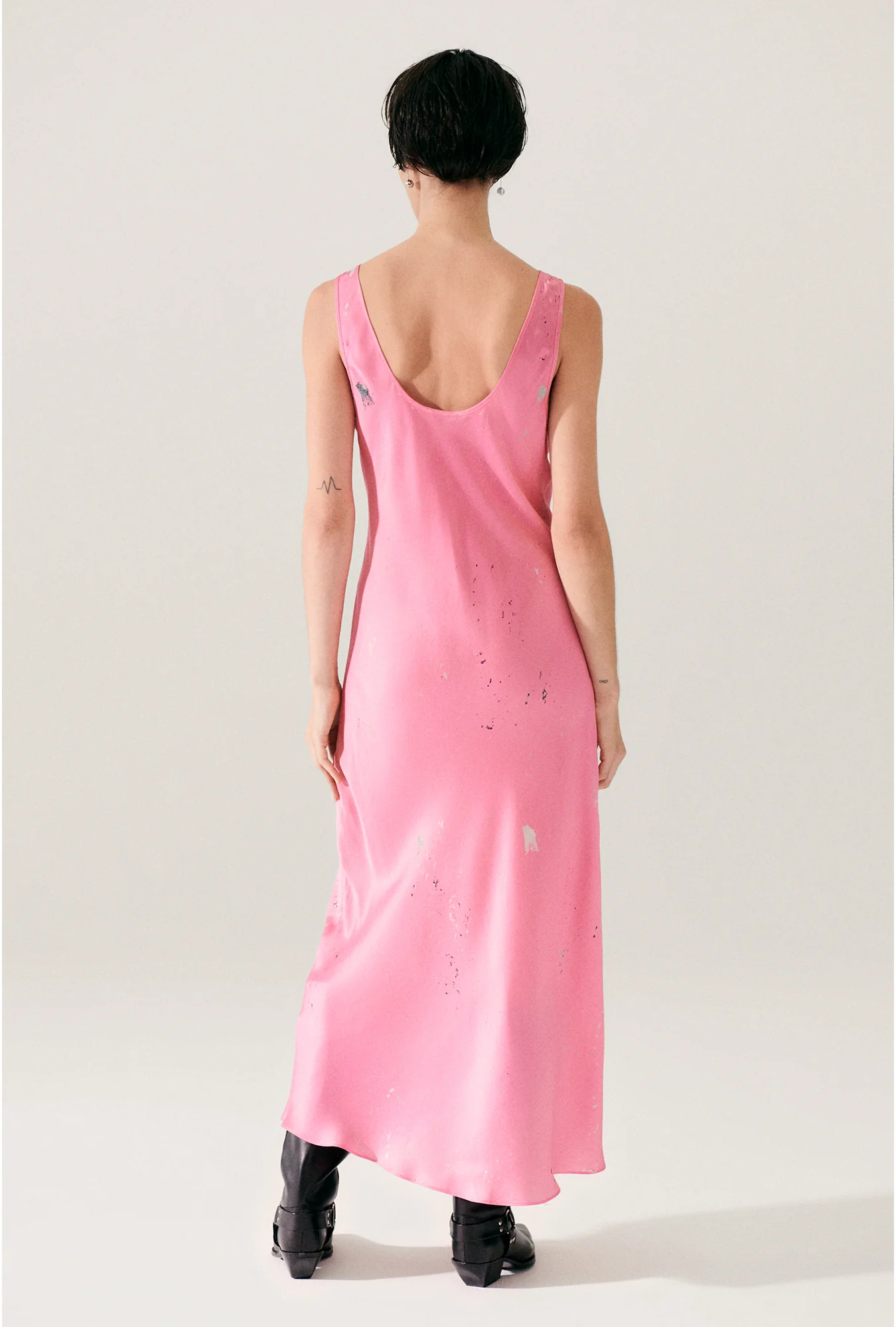 Scoop Neck Dress Hog Wash - Image 3