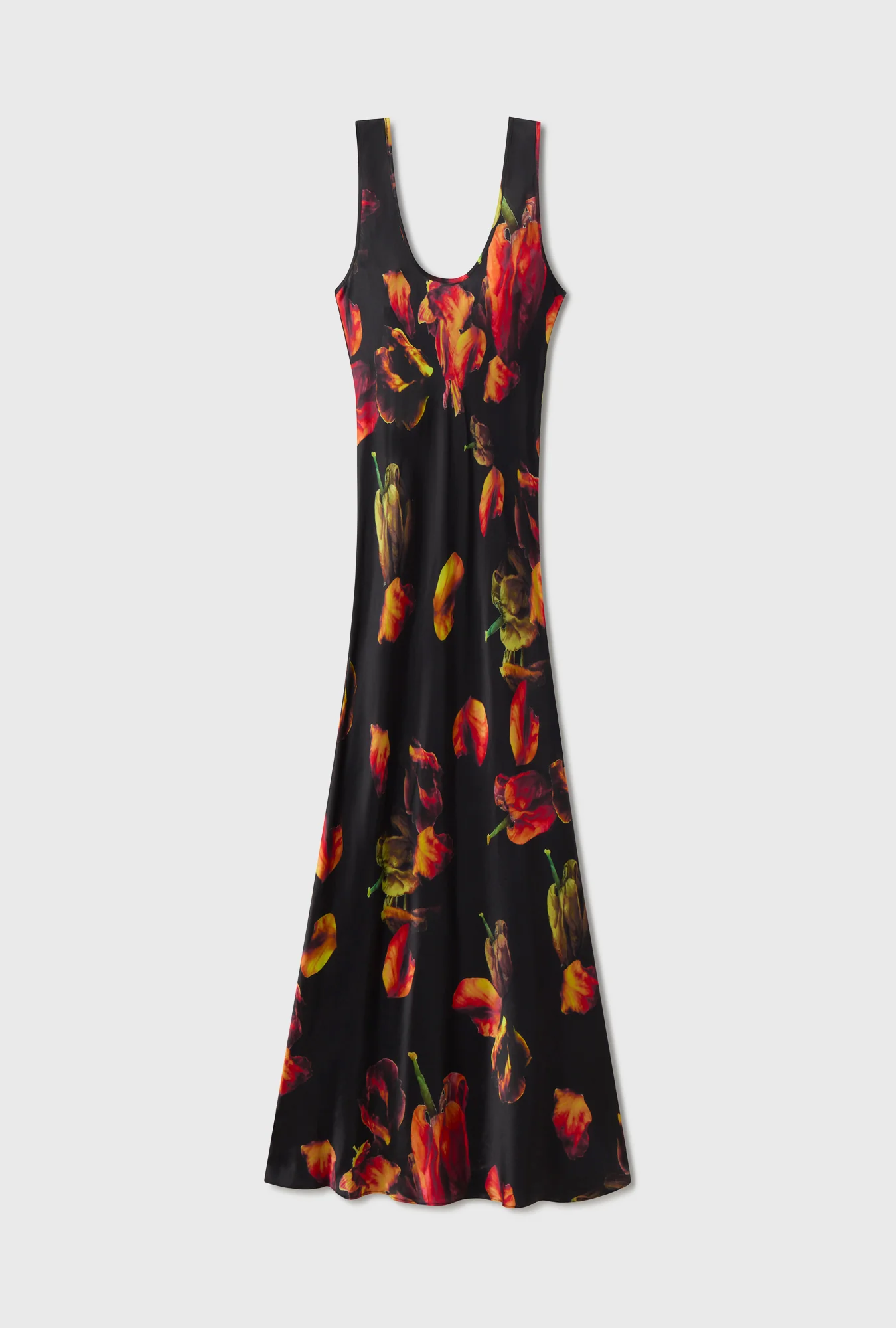 Scoop Neck Dress Tulipa Black