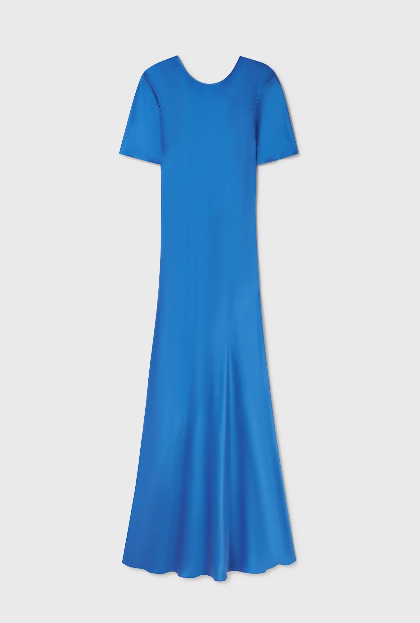 Short Sleeve Bias Dress Wave