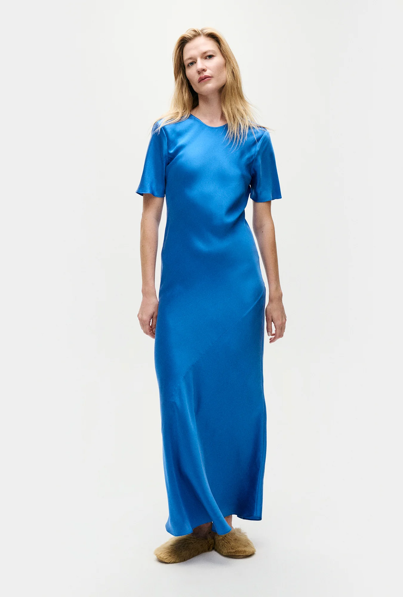 Short Sleeve Bias Dress Wave - Image 2