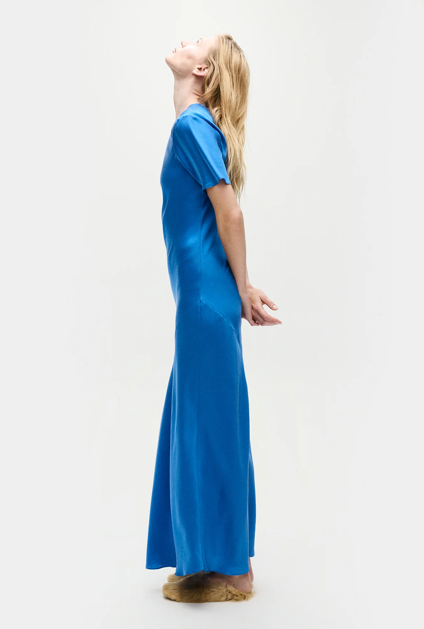 Short Sleeve Bias Dress Wave - Image 3