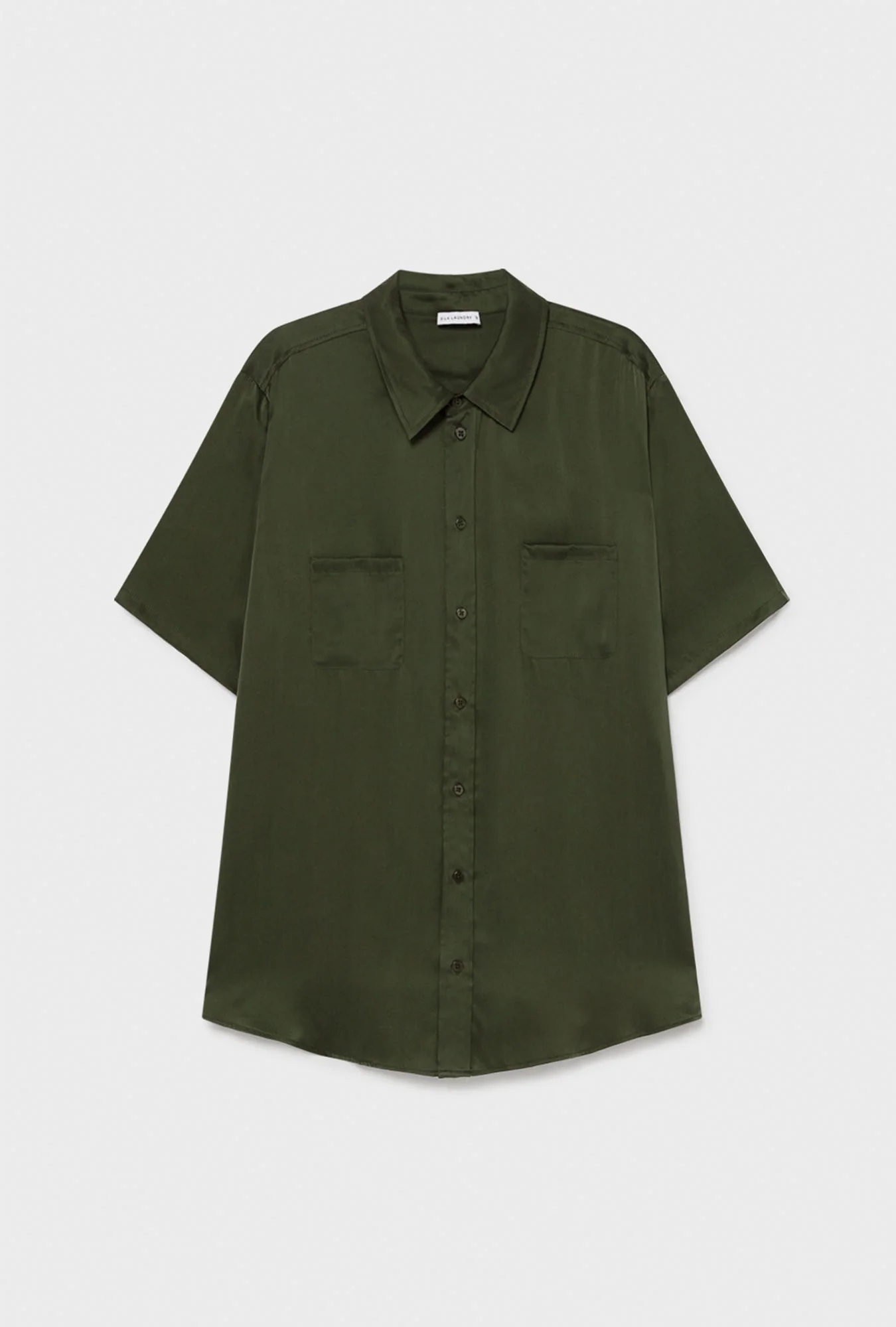 Short Sleeve Boyfriend Shirt Cedar