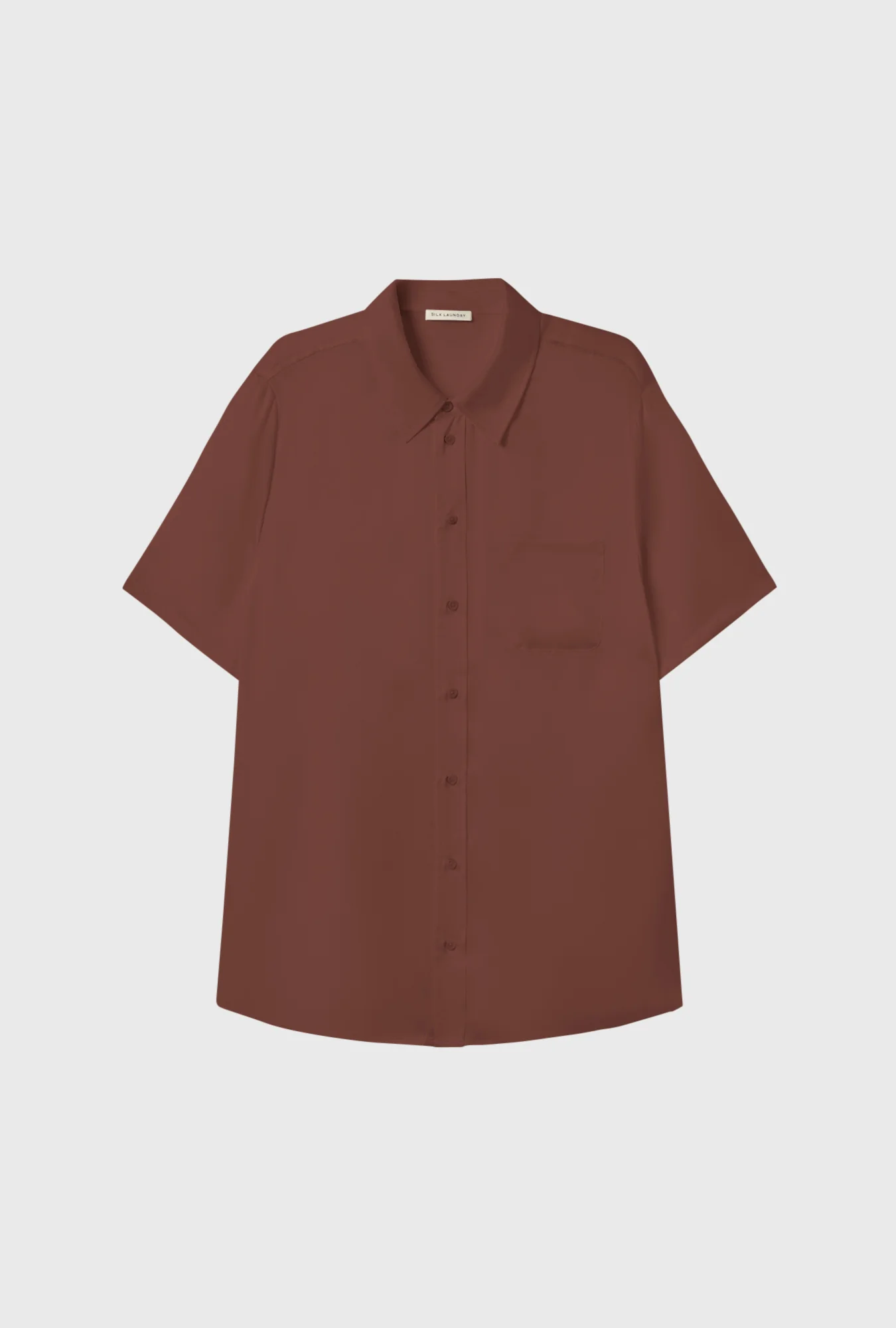 Short Sleeve Boyfriend Shirt Root