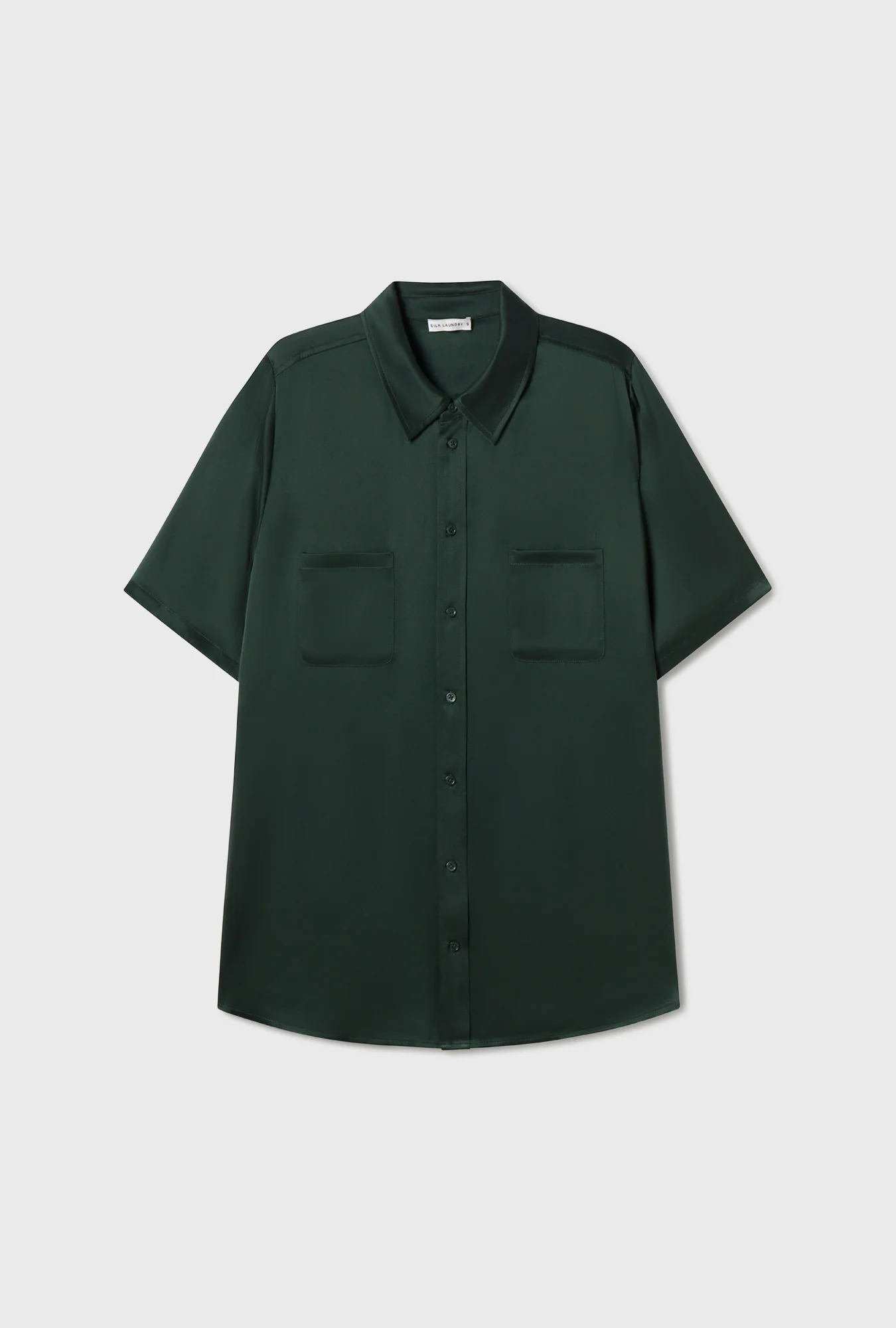 Short Sleeve Boyfriend Shirt Scarab