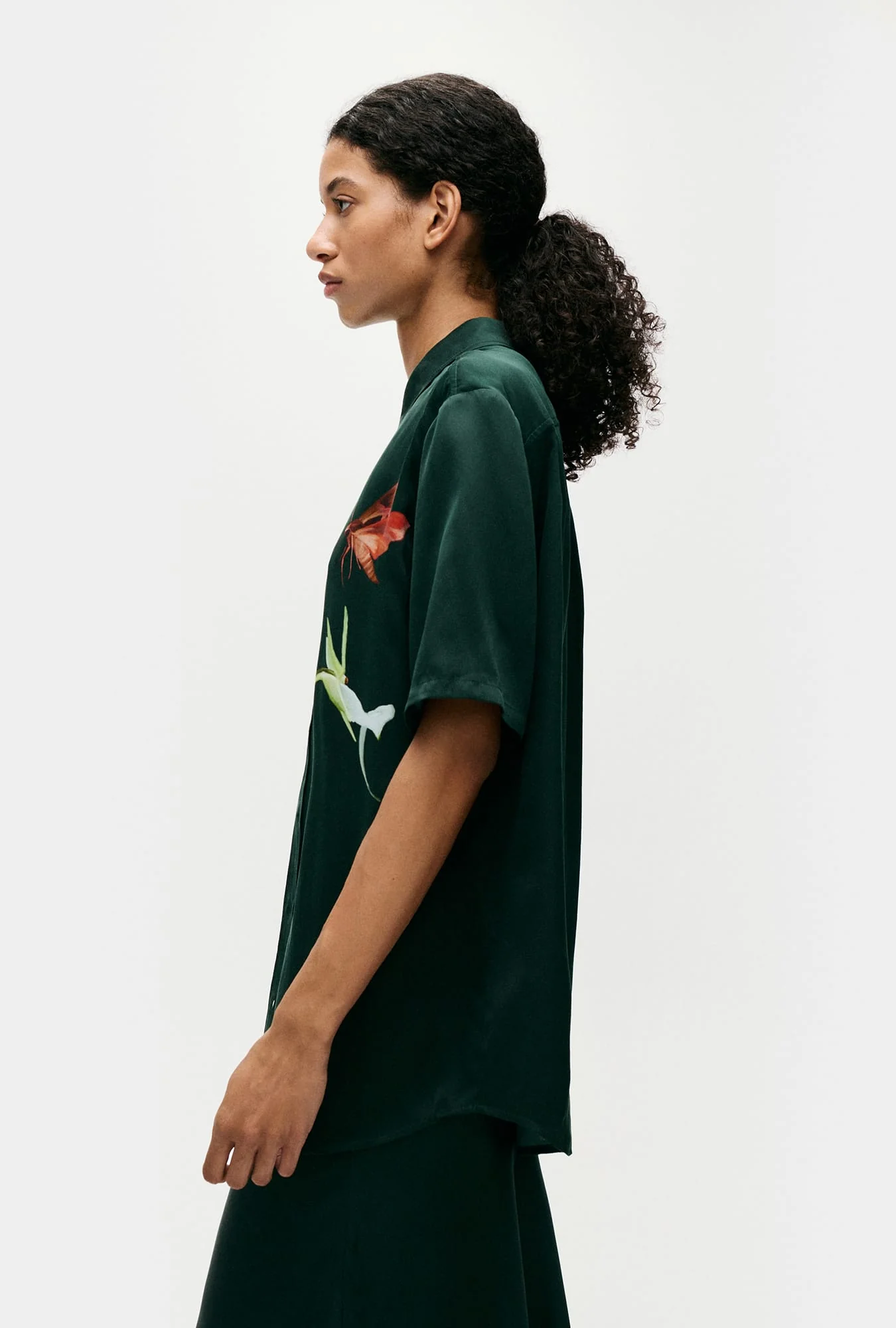 Short Sleeve Boyfriend Shirt Symbiotic - Image 4