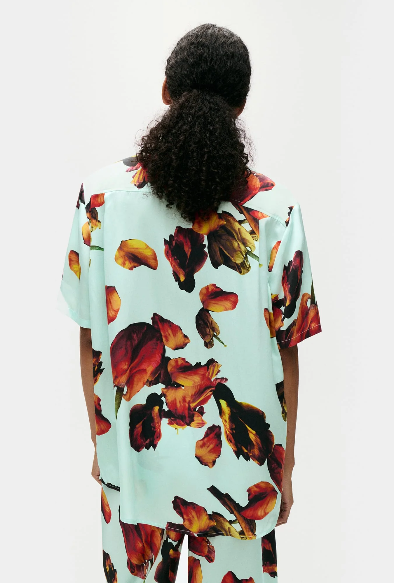 Short Sleeve Boyfriend Shirt Tulipa Dew - Image 3