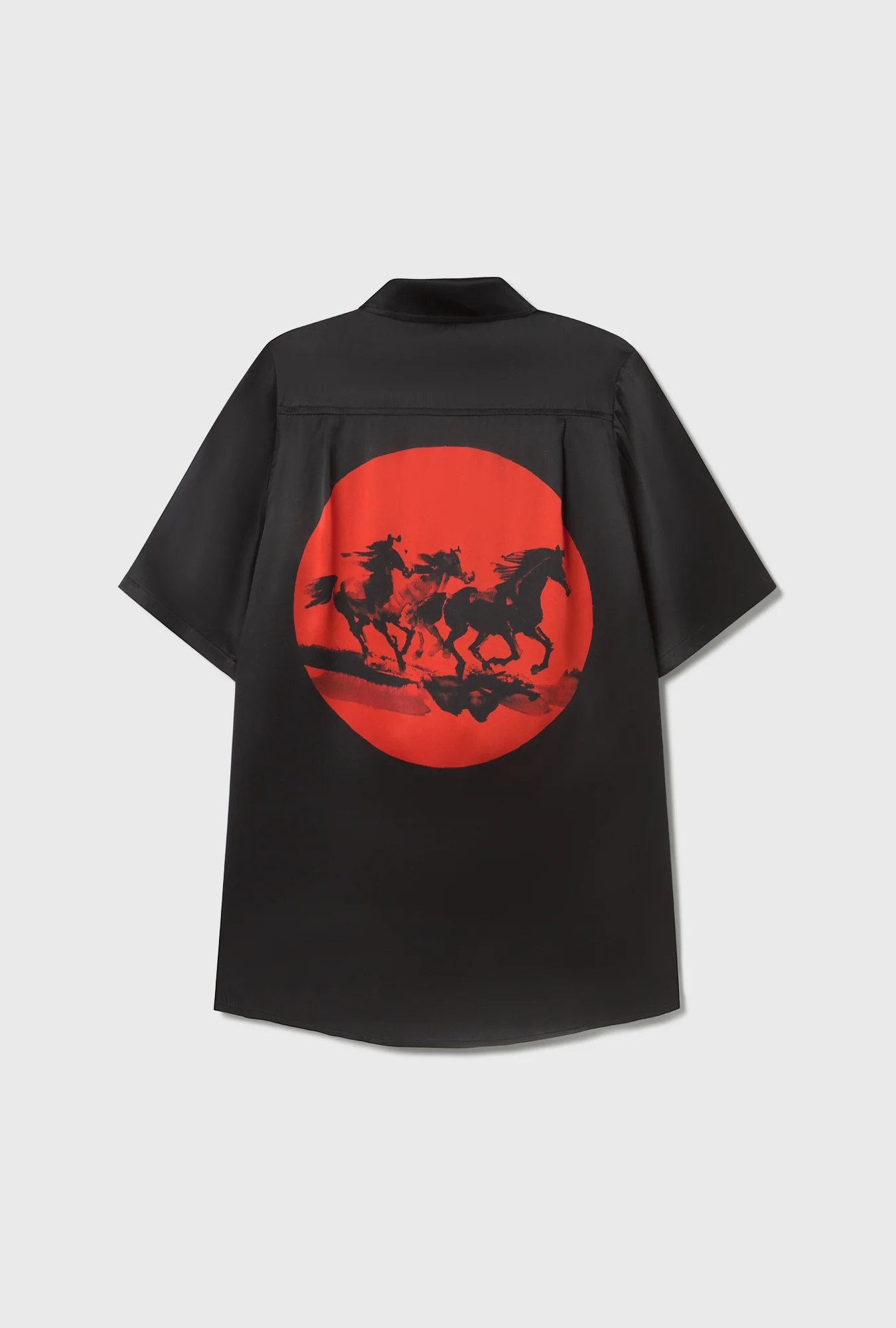 Short Sleeve Boyfriend Shirt Year of The Horse - Image 5