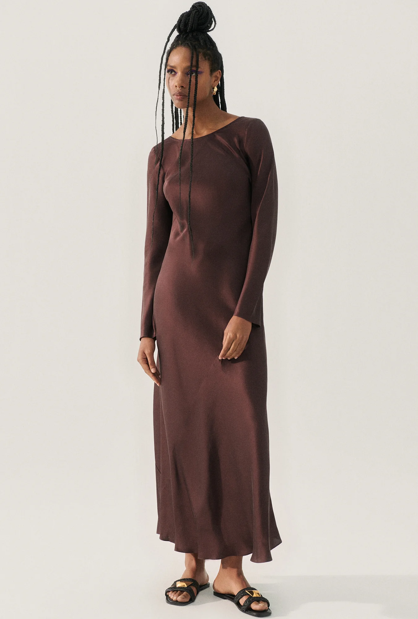 Sienna Dress Cacao - Image 2