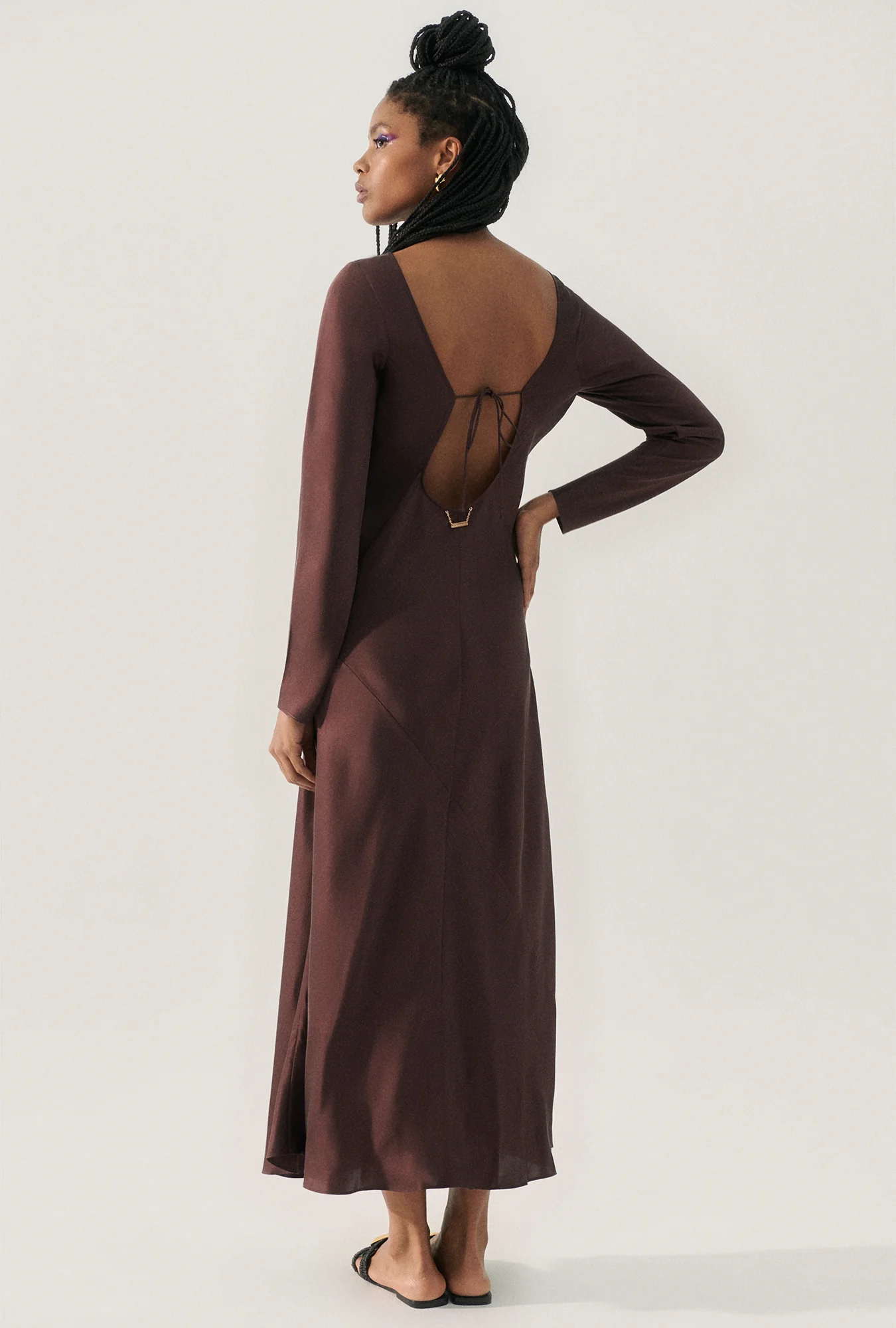 Sienna Dress Cacao - Image 3