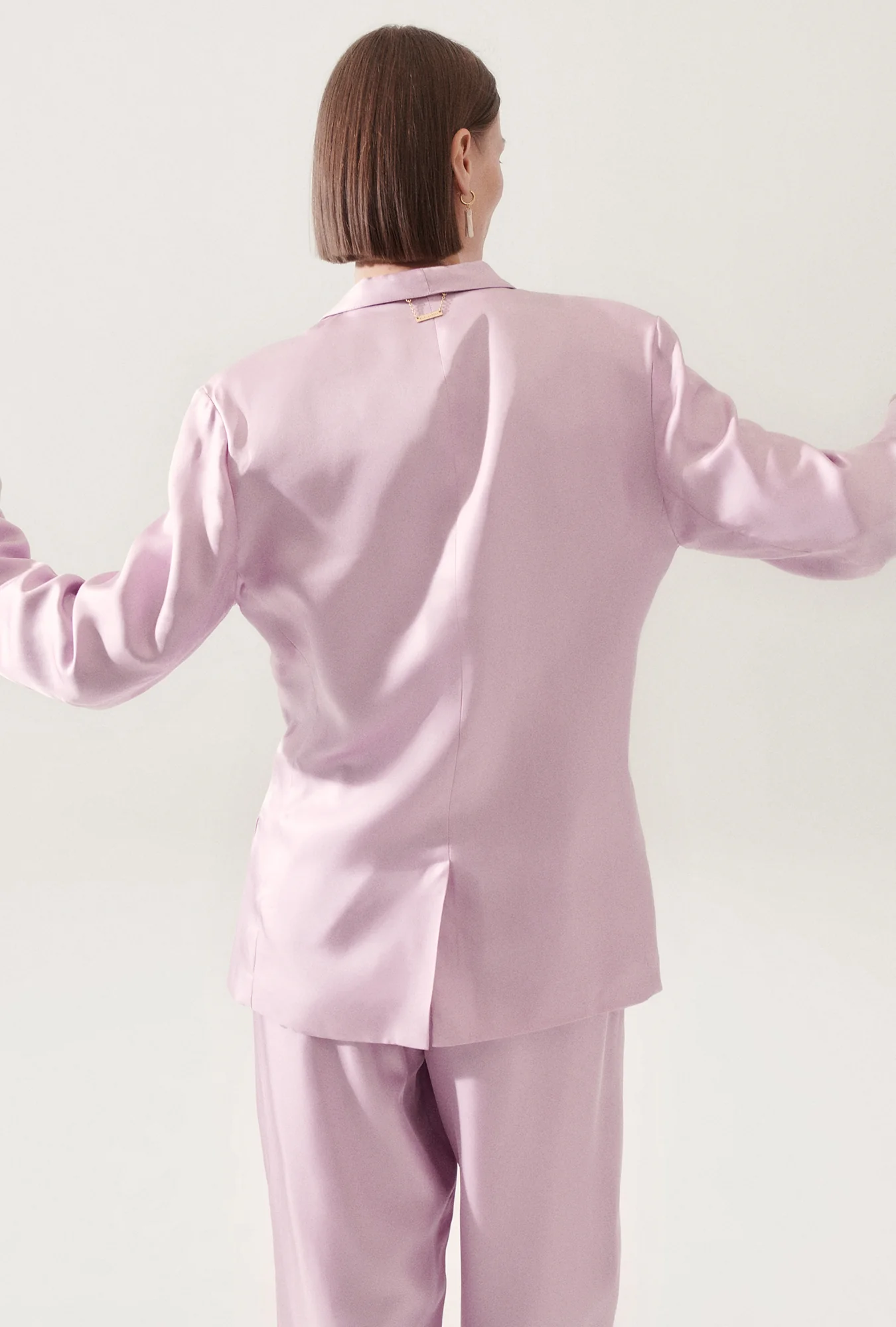Twill Miami Blazer Lilac - Image 4
