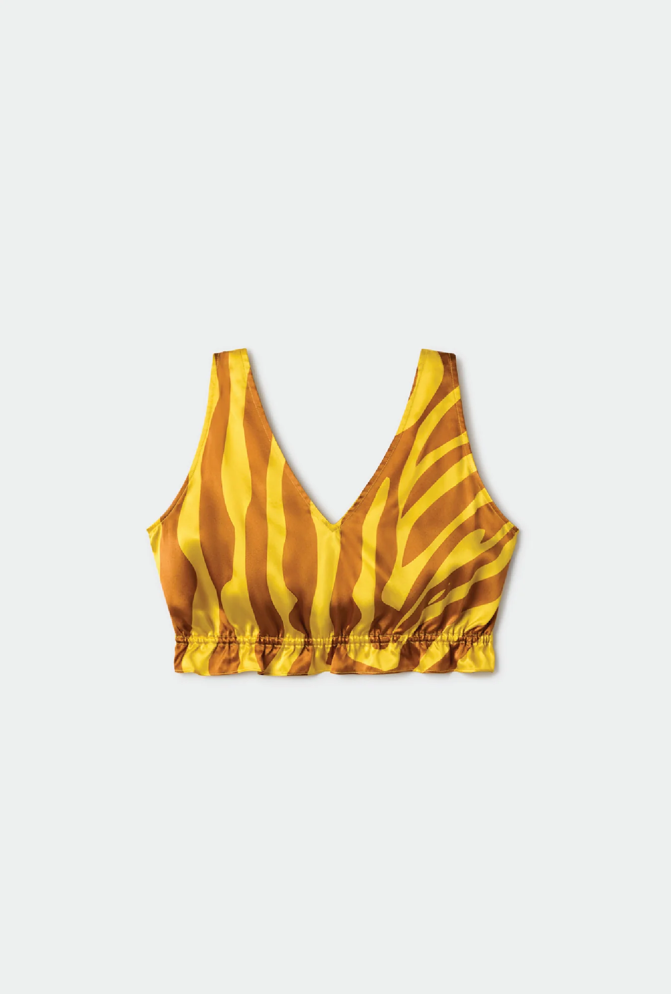V-Neck Crop Top Tiger Matisse - Image 2