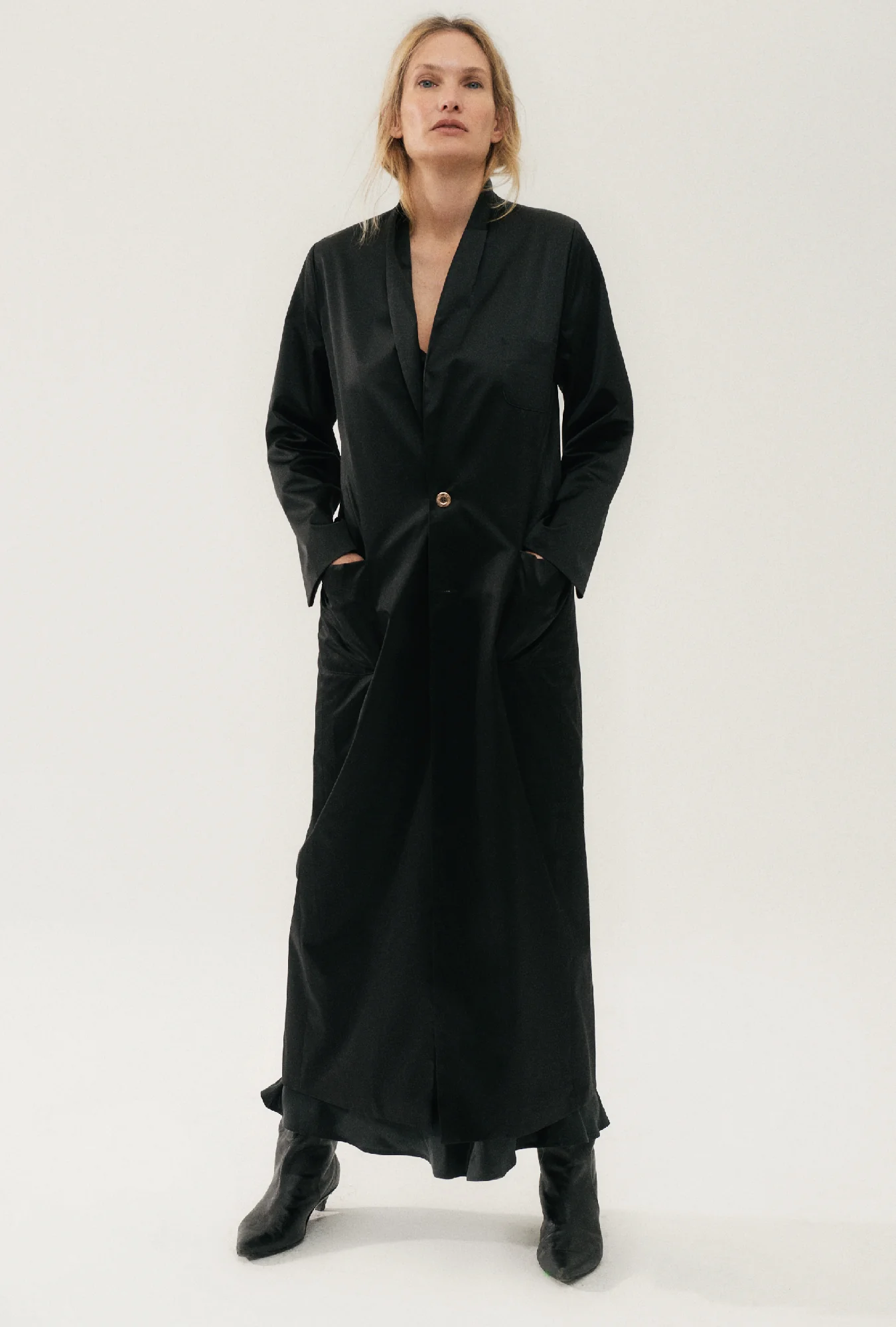 Weatherproof Long Blazer Black - Image 6