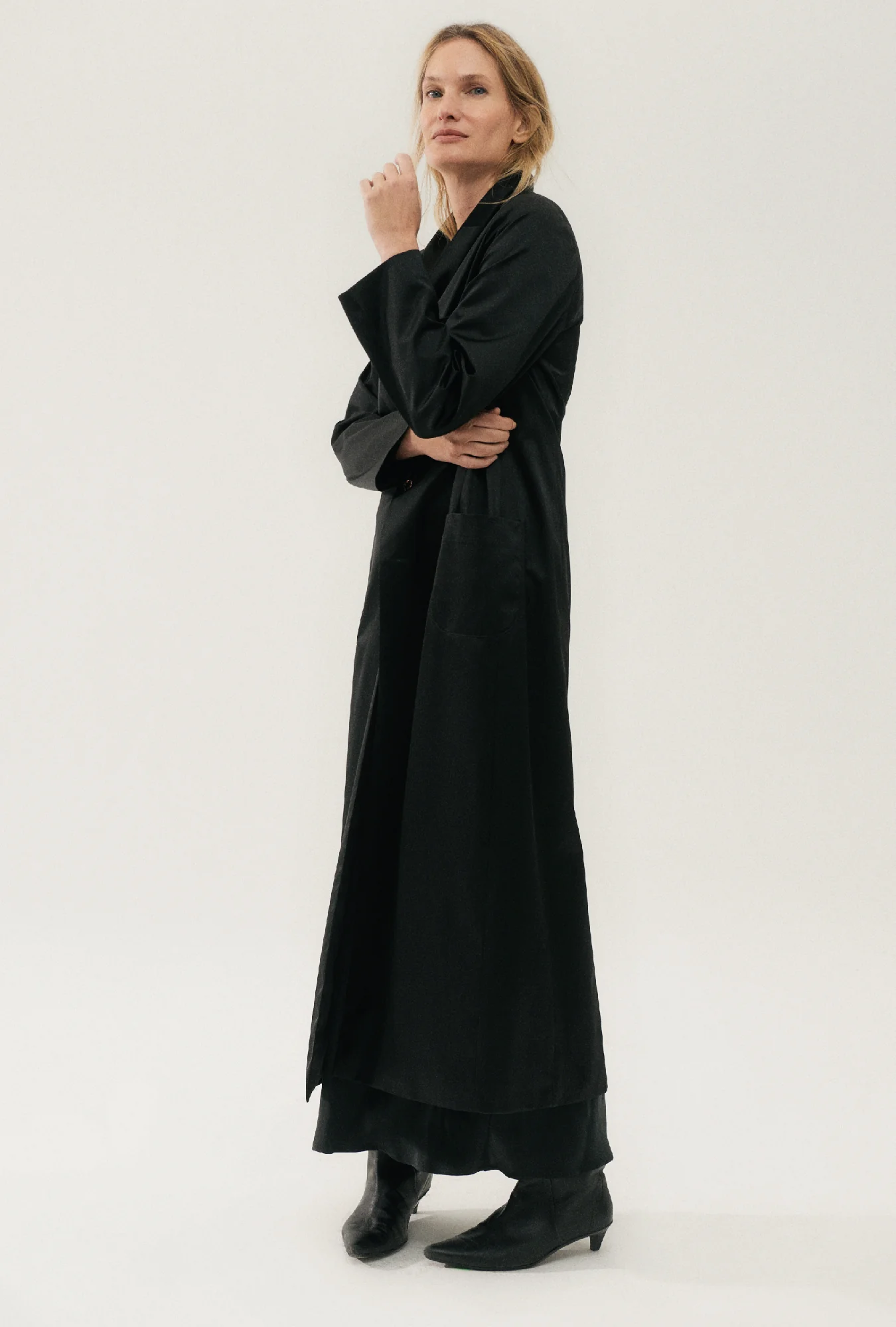 Weatherproof Long Blazer Black - Image 8