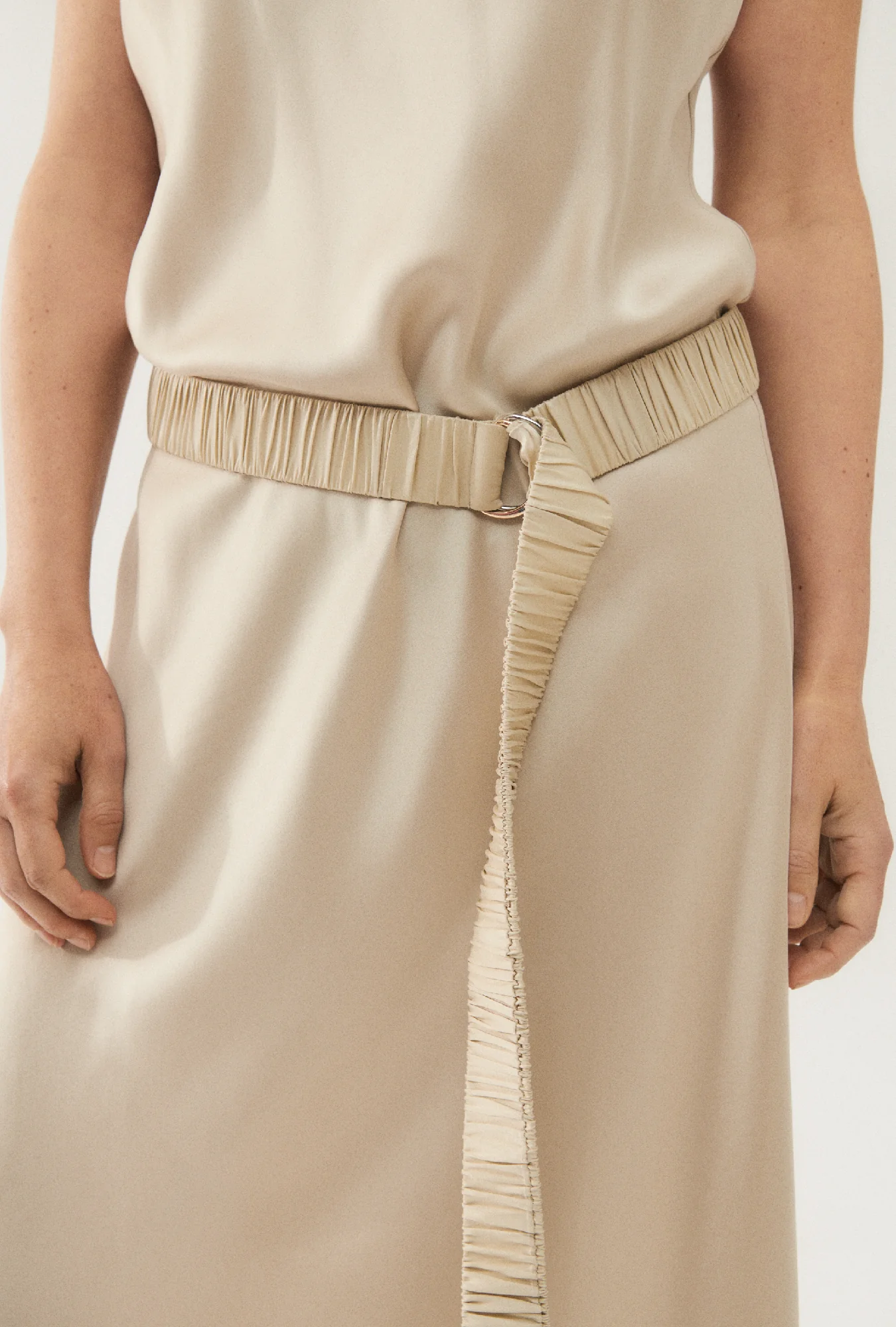 Wide Long Belt Hazelnut - Image 2