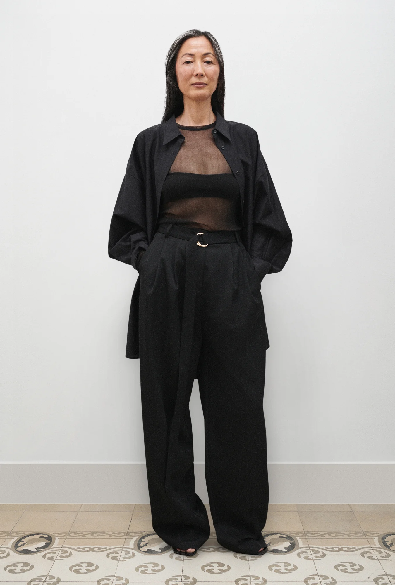Wool Trouser Black - Image 2