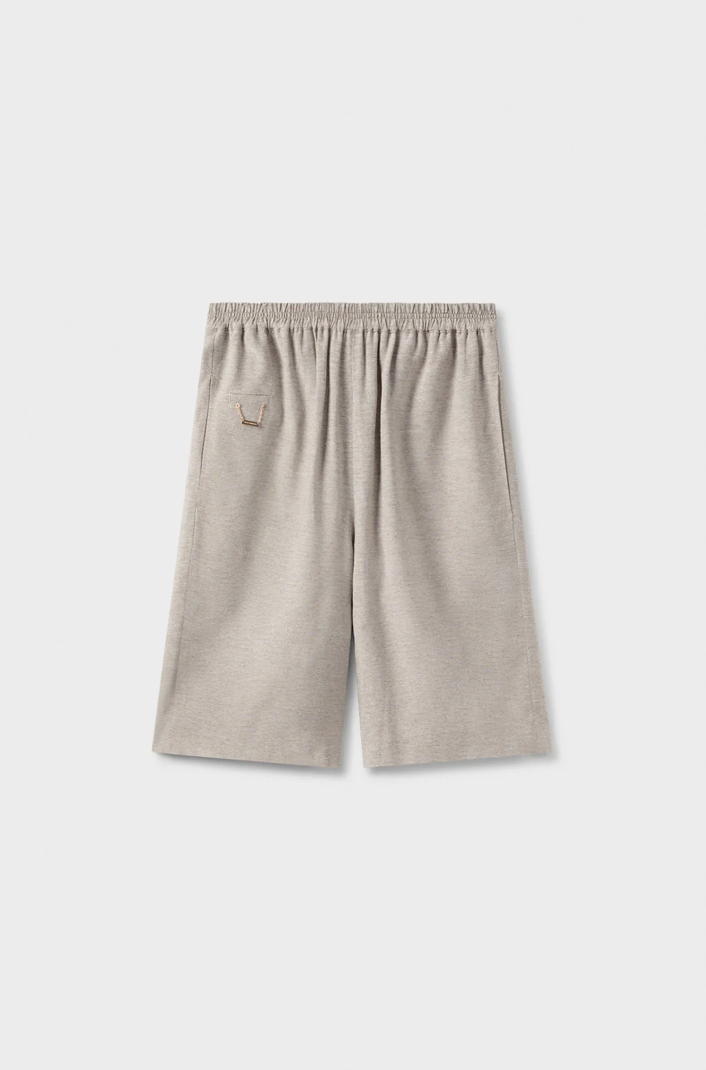 Yak Blend Basketball Shorts Grey Marle - Image 2